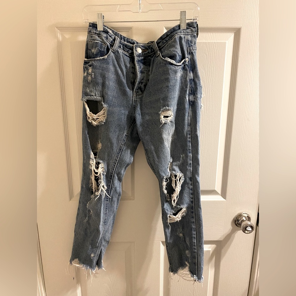 Signature 8 ripped jeans, size S (fits like a 0/2)
